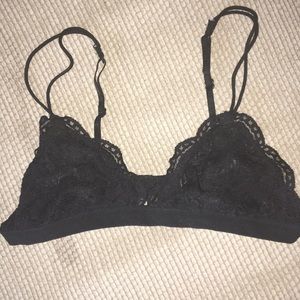 Black bralette